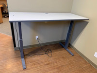Teknion 6-ft height adjustable electric desk (3 avail)