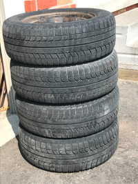 Winter tire on rims size 205/65 R15