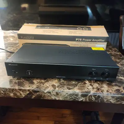 Russound P75 Audio amplifier 4 channel 4 ohm 75 watts RMS amp - The Russound P75 is a 2-channel, dua...