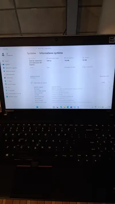 Laptop Lenovo ThinkPad E545, View more