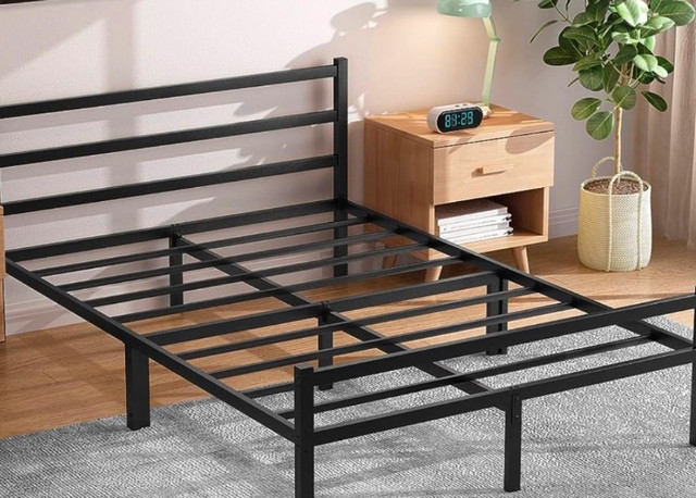 Queen Bed Frame $180 OBO in Beds & Mattresses in St. Catharines - Image 3