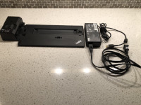 Lenovo ThinkPad Pro 40AH Laptop Docking Station With AC Adapter