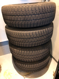 Four winter tires/rim - 225/65/17