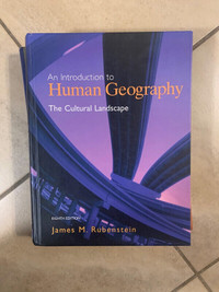 Introduction to Human Geography University textbook