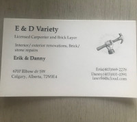 Ticketed carpenter looking for side jobs