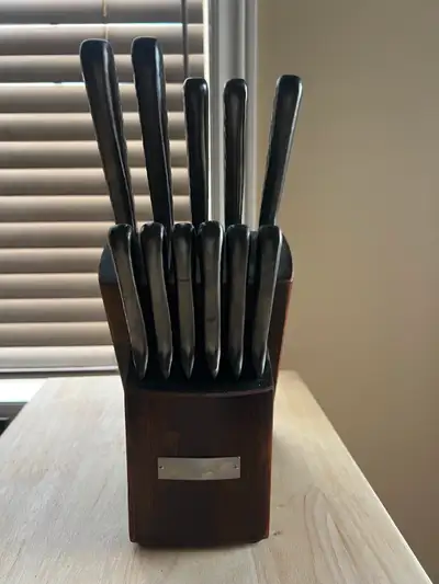 Knife block set, View more