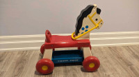 Vintage fisher price riding horse