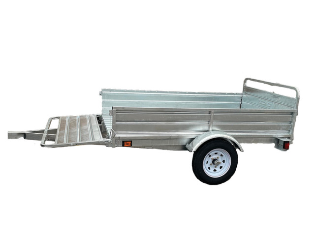 Single axle multi-utility DUMP trailer (FOR RENT) in Other Business & Industrial in City of Toronto - Image 3