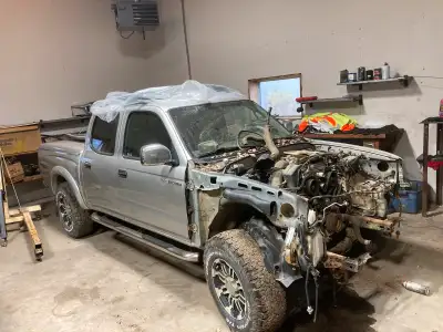 Front end damage, hit a tree. Have some of good used replacement parts. Rad and rad support, hood, p...