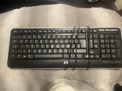 HP Wired Keyboard, View more