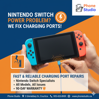 Is Your Switch Docked But Not Charging? A broken USB-C charging port is one of the most common and f...