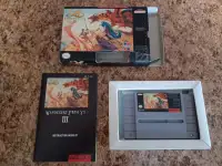 Wanderers From Ys 3 SNES Complete