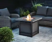 Outdoor fire pit table - new in box - propane
