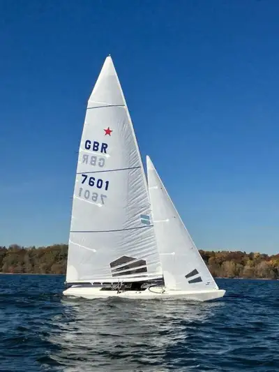 STAR - (Mader) #6853 — $2,200 1983 Mader Star in good condition, with several sets of sails, an olde...