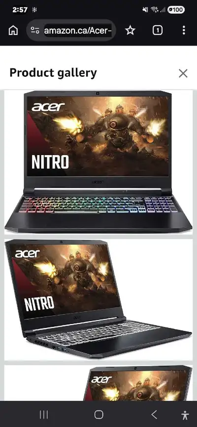 acer nitro v15, View more