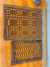 1 Small Wavy Cast Iron Grate for $20