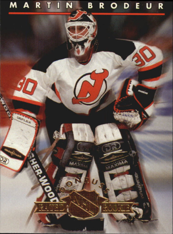 1993-94 DONRUSS … RATED ROOKIES Insert Set … with MARTIN BRODEUR in Arts & Collectibles in City of Halifax