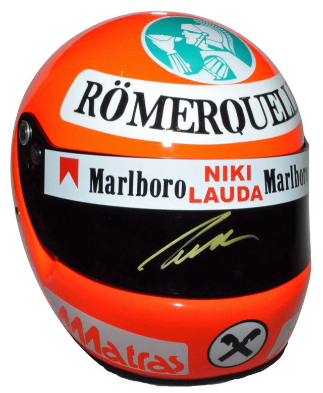Niki Lauda signed Formula 1 F1 Ferrari Memorabilia dans Art et objets de collection  à Longueuil/Rive Sud - Image 2