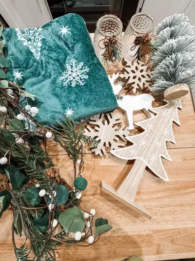 Neutral Woodland Christmas or Winter Decor, View more