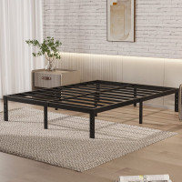 BRAND NEW Oliway 14" King Size Metal Bed FrameSupports 3500 lbs