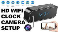 ⭐️Camera Alarm Clock 1080 HD LIVE + RECORD Security Reveil Matin