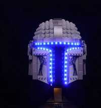 Bourvill LED Light for Lego The Mandalorian Helmet 75328 Buildin