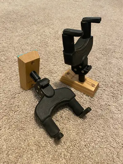 guitar wall hangers x2, View more