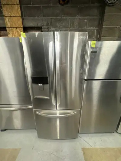 Stainless fridge french door ice water dispenser, View more