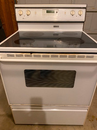 Used Stove For Sale: Maytag Porcelain Enamel Cooktop