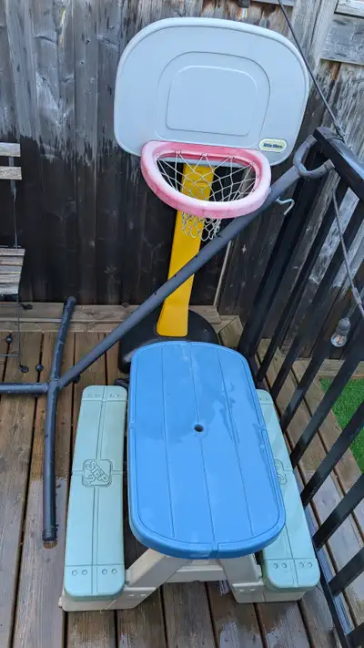 Little Tikes EasyScore Basketball + Step 2 Picnic Table, View more