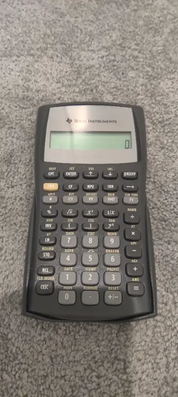 Texas Instruments BAII Plus Financial Calculator, View more