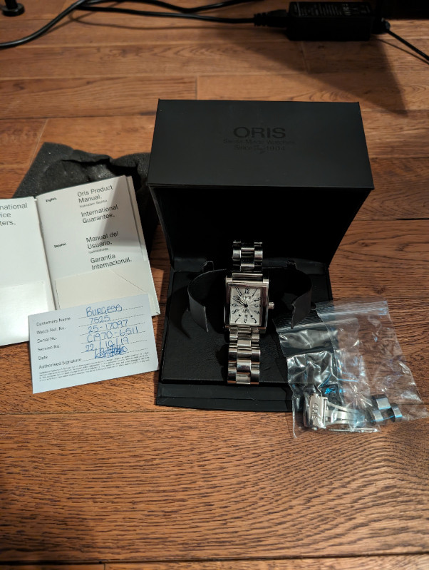 Oris Automatic Rectangular Watch in Jewellery & Watches in Belleville - Image 4