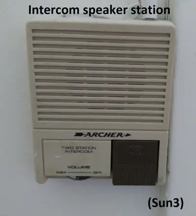 Intercom Base & Speaker Station - Nutone, 1950-70's (Sunf), View more
