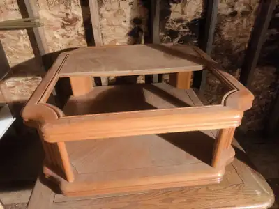 wood coffee table, I have lots of tables here!, View more