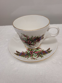 VTG Crown Trent Footed Cup & Saucer