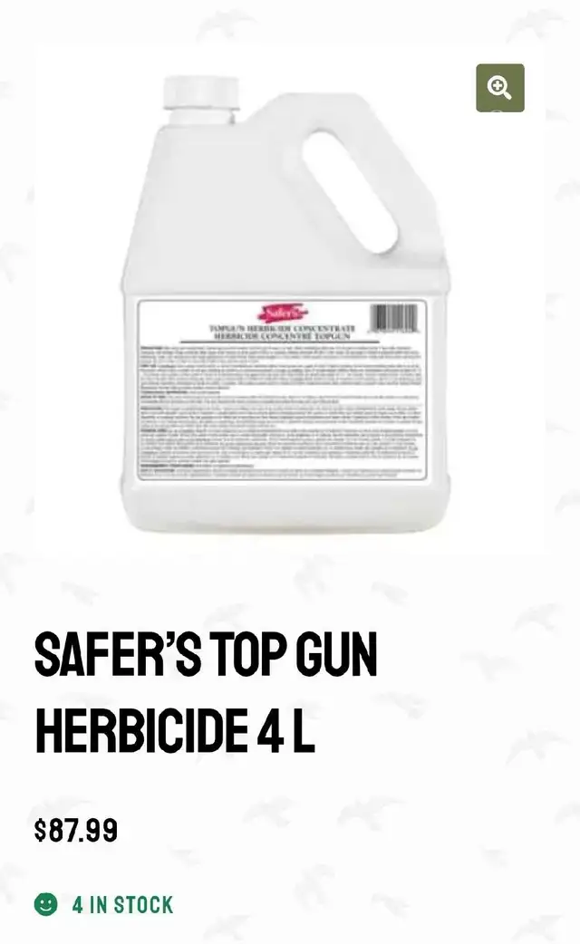 Weed killer Safer's Top Gun Herbicide concentrate 4L = 24L in Plants, Fertilizer & Soil in City of Toronto - Image 4