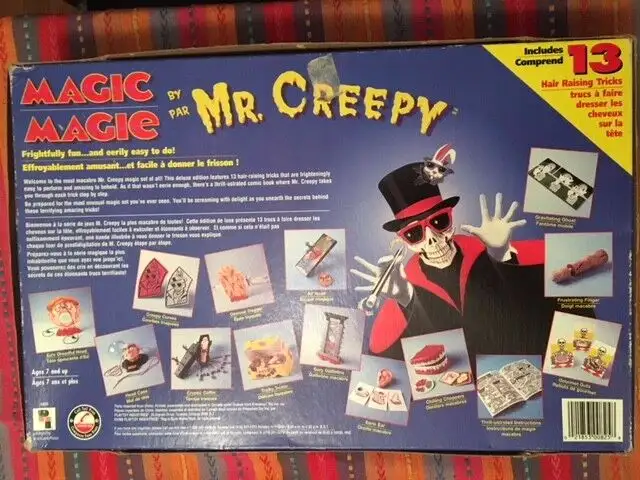 Vintage Magic By Mr Creepy 1996 Pressman HALLOWEEN party game in Arts & Collectibles in Edmonton - Image 3