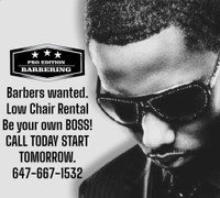 Barber Wanted!!