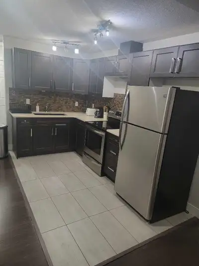 1 Bedroom  & 1 Bath Legal Basement