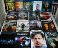 Films science-fiction divers DVD-BluRay 3$- 5$ chaque :
