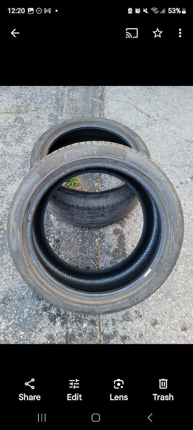 2x 315/35R21 Pirelli P-Zero tires  in Tires & Rims in City of Toronto