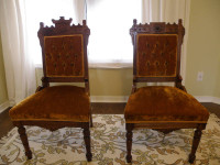 Pair of Eastlake Chairs
