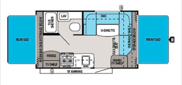 Jayco Featherlite 17.5 feet 2015 in Travel Trailers & Campers in Oshawa / Durham Region - Image 3