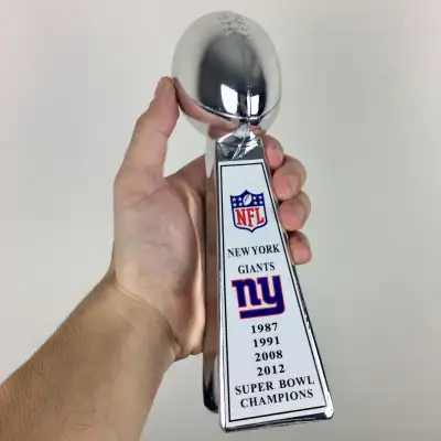 New York     Giants Super Bowl     Trophy, View more