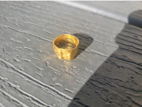 24k (999.9) Gold Ring - 3.14 grams