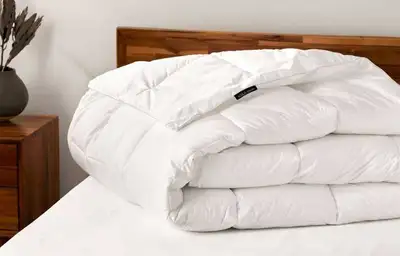 Silk & Snow duvet (size Queen) – NEW, View more