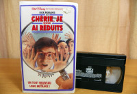 Cassette VHS: film. Chérie, je nous ai réduits.