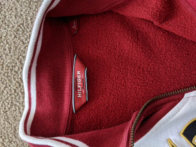 Hilfiger sweater, jacket - men's size M in Men's in Calgary - Image 4