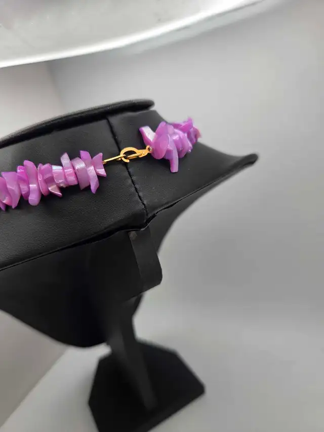 Purple Shell Necklace63008306595073123