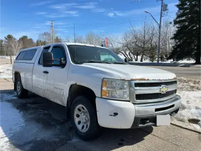 2011 4x4 Silverado. Extended cab. Long box. Has trailer hitch and wired for lights. Had transmission...